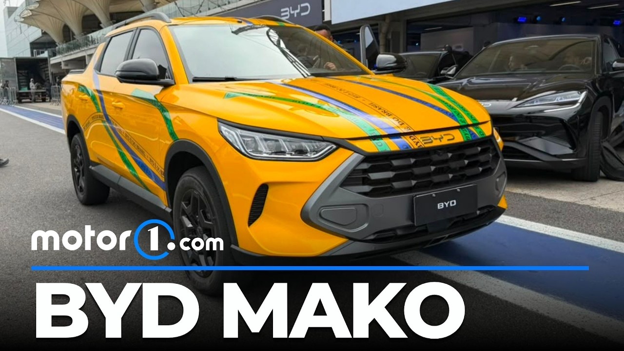 DIRIGIMOS A BYD MAKO! Nova picape híbrida flex já mira a Fiat Toro