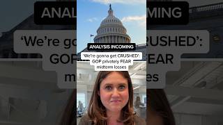 ANALYSIS INCOMING – ‘We’re gonna get CRUSHED’: GOP privately FEAR midterm losses