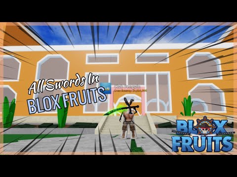 Every sword in Blox Fruits showcase