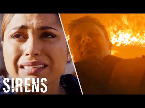 Firefighters Trapped In Warehouse Fire | Chicago Fire | Sirens