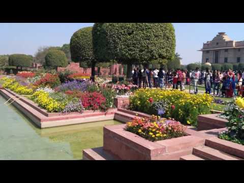 My Slideshow : Mughal Gardens, Rashtrapati Bhawan.