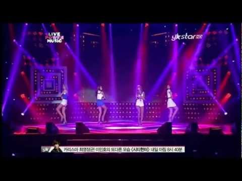 120911 씨스타 SiSTAR • Alone • Y Star • Live Power Music ► 720p