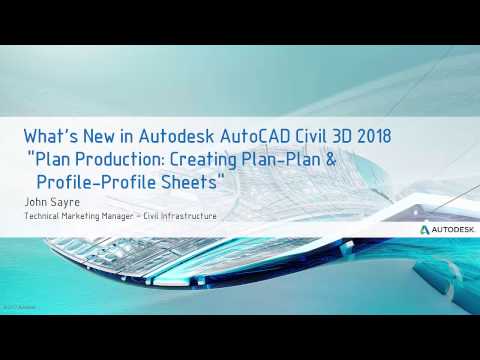 What’s New Features in Autodesk AutoCAD Civil 3D 2018 – Plan-Plan and Profile-Profile Sheet Creation