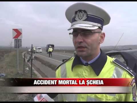 Accident mortal la Șcheia