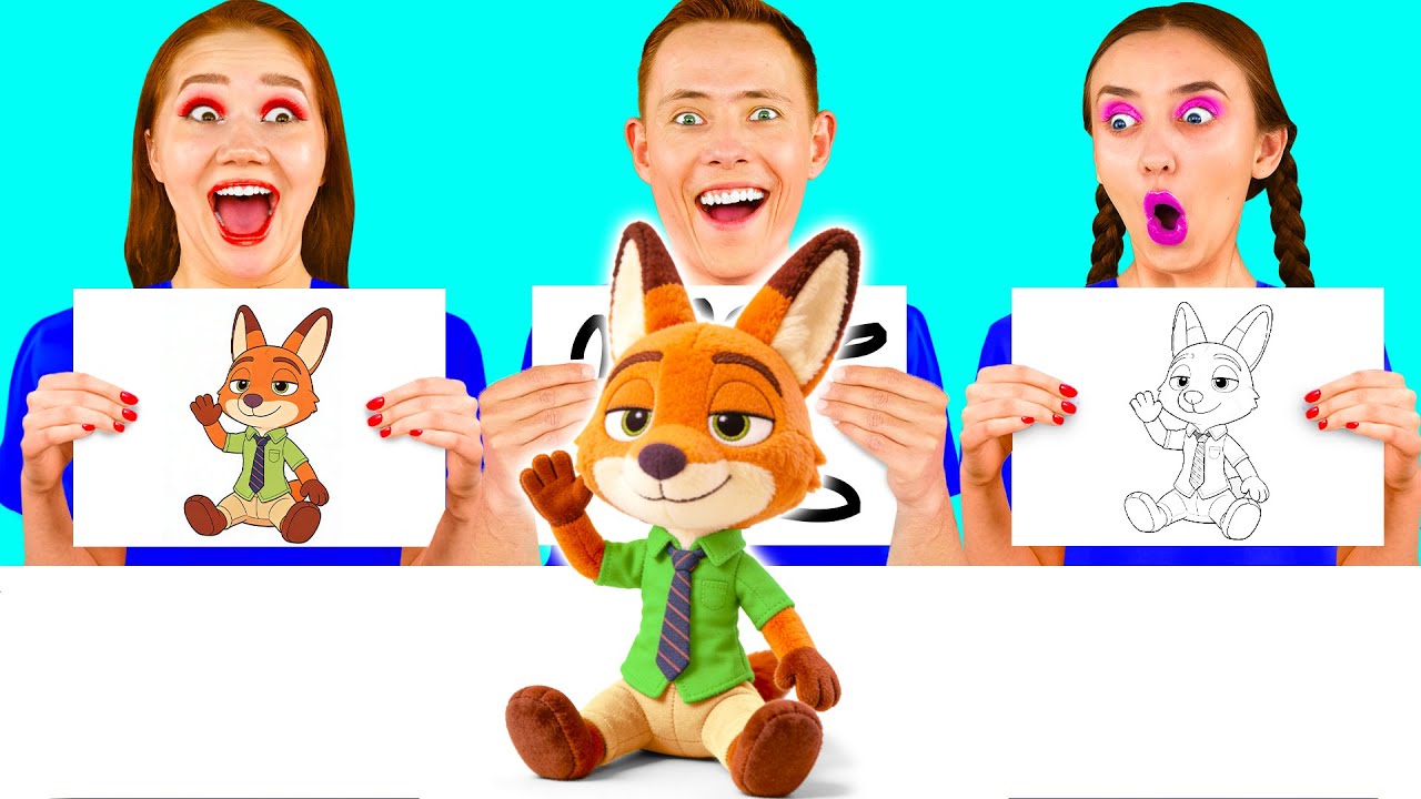 絵がうまいのはどっち？ | クリエイティブアートバトル 4Fun Challenge