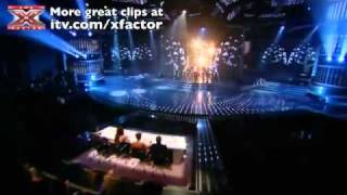 Wagner sings O Fortuna Bat Out Of Hell - The X Factor Live show 4