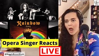 Opera Singer Reacts to Rainbow - Stargazer &amp; Black Sabbath - Heaven and Hell | FIRST TIME LIVE! 🤘