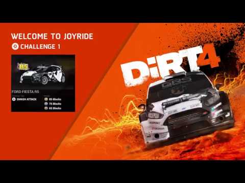 DiRT 4 : Welcome to Joyride - Challenge 1 [Gold Medals Guide]