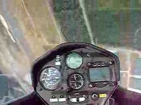 Acrobatic Glider Flight Over Belgium