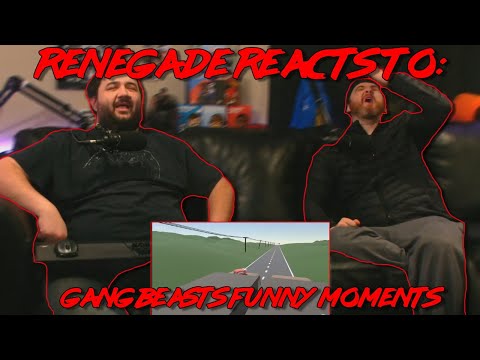Renegades React to... @VanossGaming - Gang Beasts Funny Moments - Superheroes!