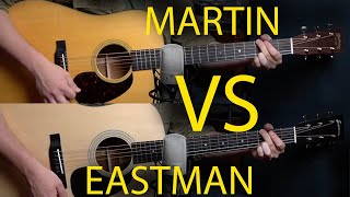 Video thumbnail for Martin D-18 vs Eastman E10D by Ian Meadows