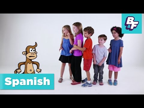 Learn Spanish parts of the body with BASHO & FRIENDS [Album Version]  - Baila Con Tu Cuerpo`