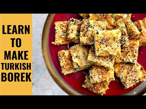 Spinach & Cheese Borek┃Burek Recipe