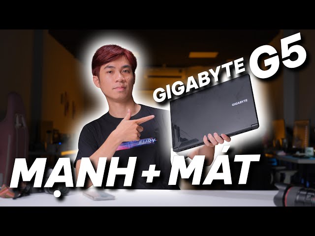  Laptop Gaming Gigabyte G5 ME-51VN263SH (i5-12500H/ 8GB RAM/ 512GB SSD/ 15.6