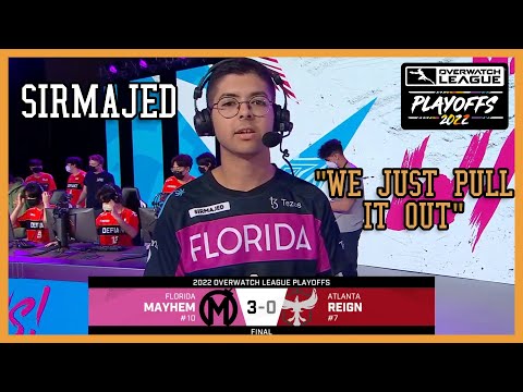 22' OWL Playoffs: Florida Mayhem vs Atlanta Reign (SirMajed Interview) 10/30
