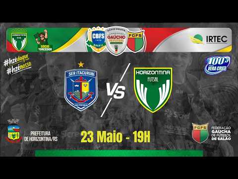 HORIZONTINA FUTSAL 6 x 2 ITACURUBI- Série Prata