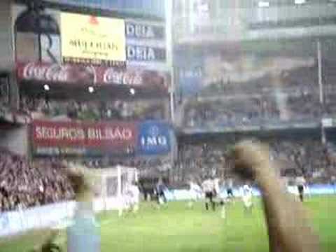 David Beckham for Real Madrid v Athletico Bilbao 29/04/2007