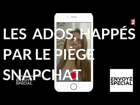 Envoyé spécial. Les ados happés par le piège de Snapchat - 18 janvier 2018 (France 2)