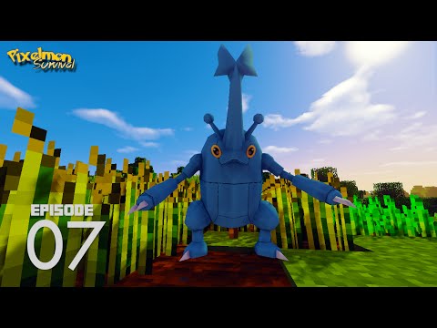 Heracross - Pixelmon 1.8 Survival Day 7 (Pixelmon 4.0.4)