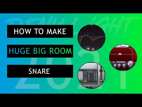 How To make Huge Big Room Snares - HOW TO 2021 EP#6