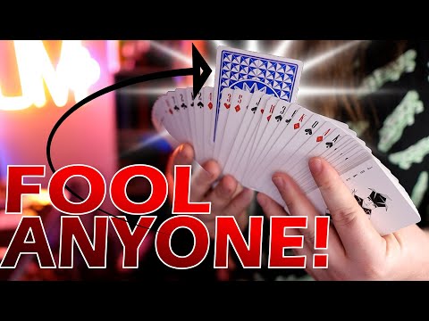 Learn An EASY Card Trick To Impress ANYONE! - TUTORIAL!