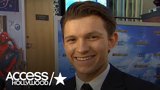 Tom Holland On The 'Spider-Man: Homecoming' Premiere: 'My Mind Is Blown' | Access Hollywood