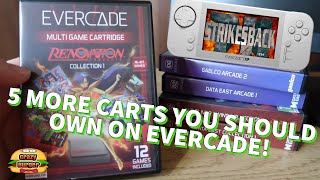 5 More Evercade Carts YOU NEED in your collection!