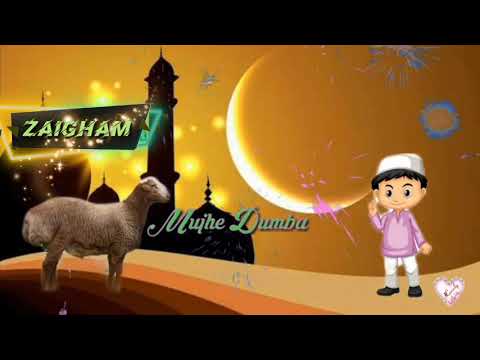 Zaigham Name Eid ul Adha Mubarak Wonderful Status & Whatsapp Status