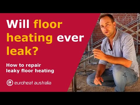 Will floor heating ever leak? – How to repair punctured floor heating