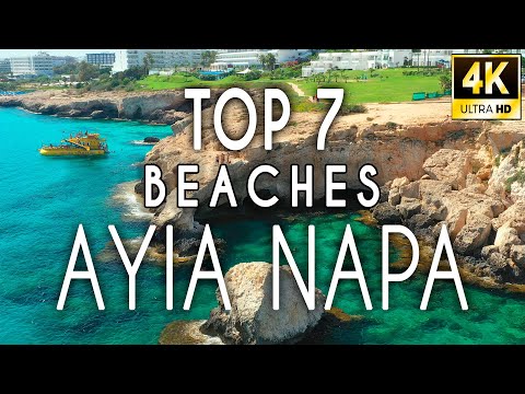 TOP Ayia Napa Beaches 4К |  Cyprus