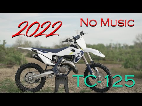 2022 Husqvarna TC125 Pure Sound | 4K | Two Stroke Raw