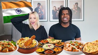 TRYING INDIAN FOOD FOR THE FIRST TIME!