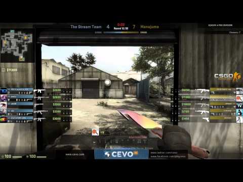 CEVO-Pro CS:GO Season 4: The Stream Team vs. Manajuma - Week 4:2 on de_season_rc1