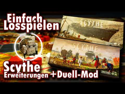 Scythe-Erweiterungen + Hardcore Duell-Mod | Schnell und verständlich erklärt