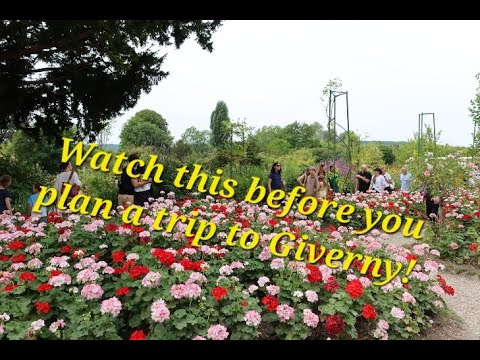 France trip 2022 How to do a day trip from Paris to Giverny Monet's Garden 16 August 2022