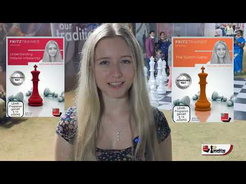 WIM Svitlana Demchenko - Medical Science student and Author of ChessBase DVDs
