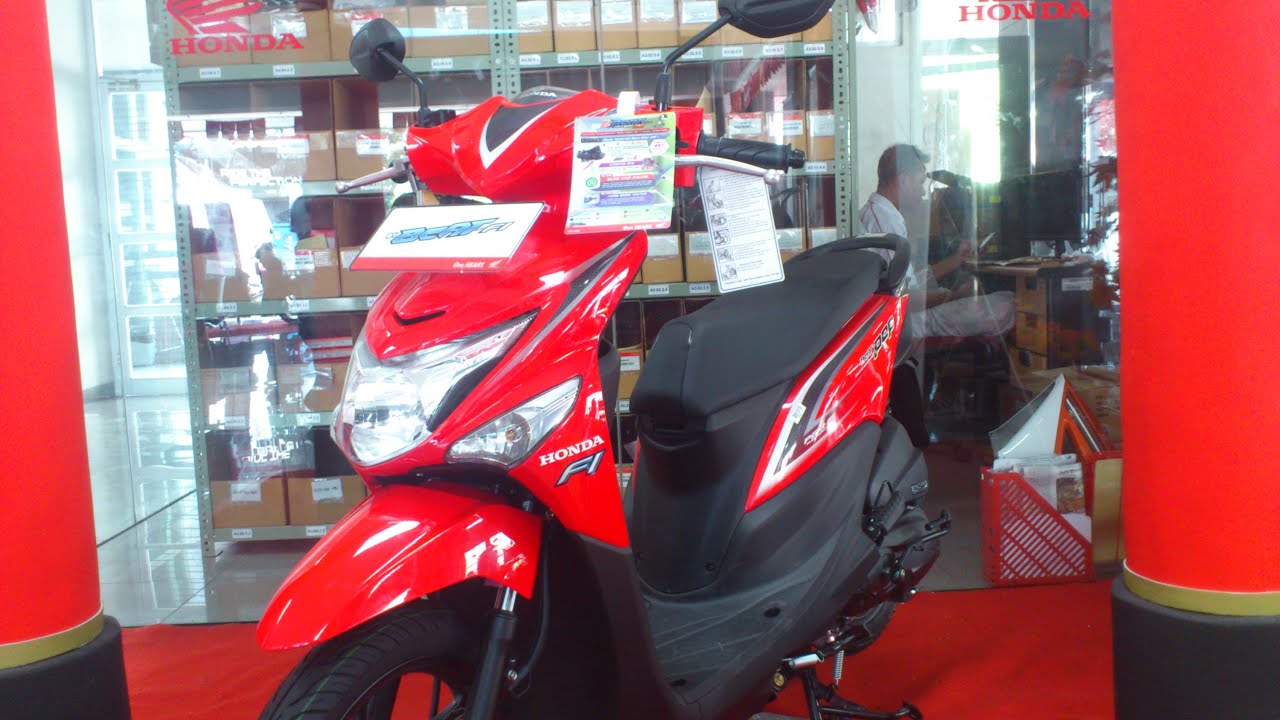 All New Honda Beat Pop eSP Merah