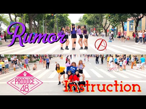 [KPOP IN PUBLIC CHALLENGE] PRODUCE 48 (프로듀스 48)- RUMOR (루머) + Instruction (인스트럭션) Dance Cover By CAC