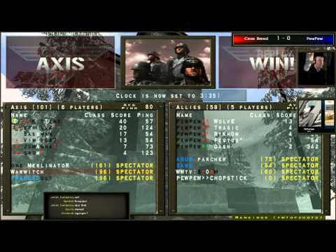 RTCW Alliance Cup: Cross Breed vs. PewPew - Groupphase