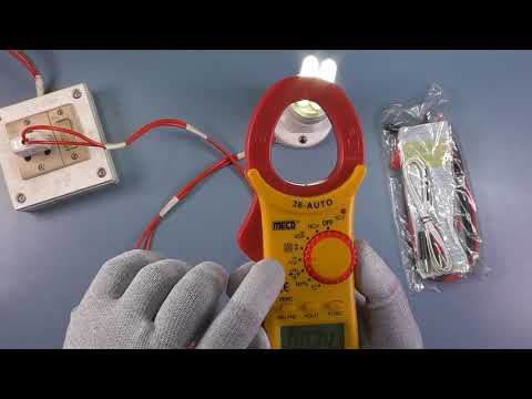 MECO 36-AUTO BL 600A DC / AC TRMS Autoranging Digital Clampmeter