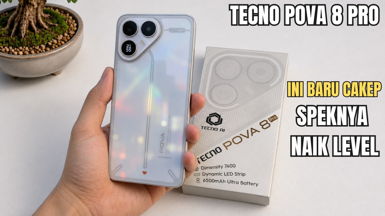 AKHIRNYA DATANG JUGA NIH‼️TECNO POVA 8 PRO 5G RILIS, MASUK RESMI DI INDONESIA
