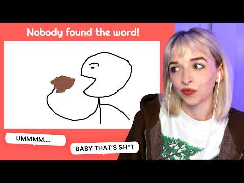 pictionary with my viewers but they're really bad at it