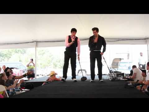Austin Irby and Taylor Rodriguez sings 'Hound Dog' Elvis Week 2015