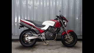 ☆HONDA ホーネット250 社外2本出しマフラー CBXカラー外装 ビキニカウル 全国配送 名義変更後すぐに乗り出せます YouTubeにて動画見れます