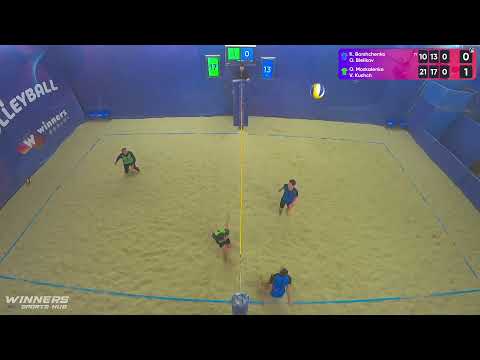 01:40 K. Borshchenko / O. Bielikov - O. Moskalenko / V. Kushch 16.12.2022 | Winners Beach Volleyball