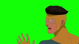Invincible "what the f＊ck?" green screen