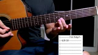 Tudo Que Vai Um Dia Volta - Gusttavo Lima Aula Solo Violão (como tocar)