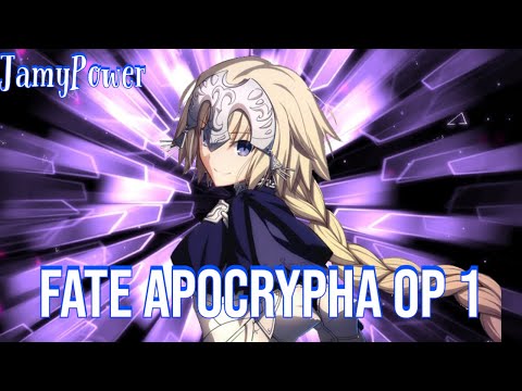 Nightcore - Eiyuu Unmei no Uta - (Fate Apocrypha OP 1) (English Lyrics)