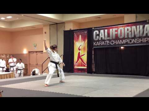 Julia Moreci- California Karate Championships 2014