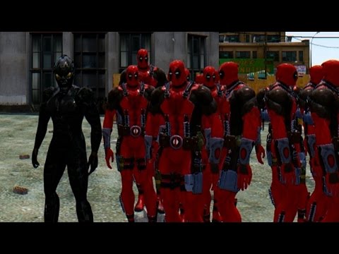GREEN GOBLIN VS DEADPOOL ARMY - EPIC BATTLE